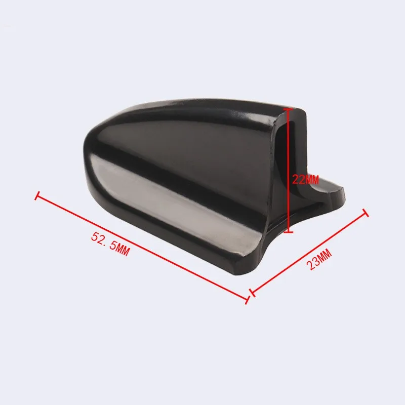 10 шт. универсальные АБС круглая голова Акула углеродное волокно Акулий плавник