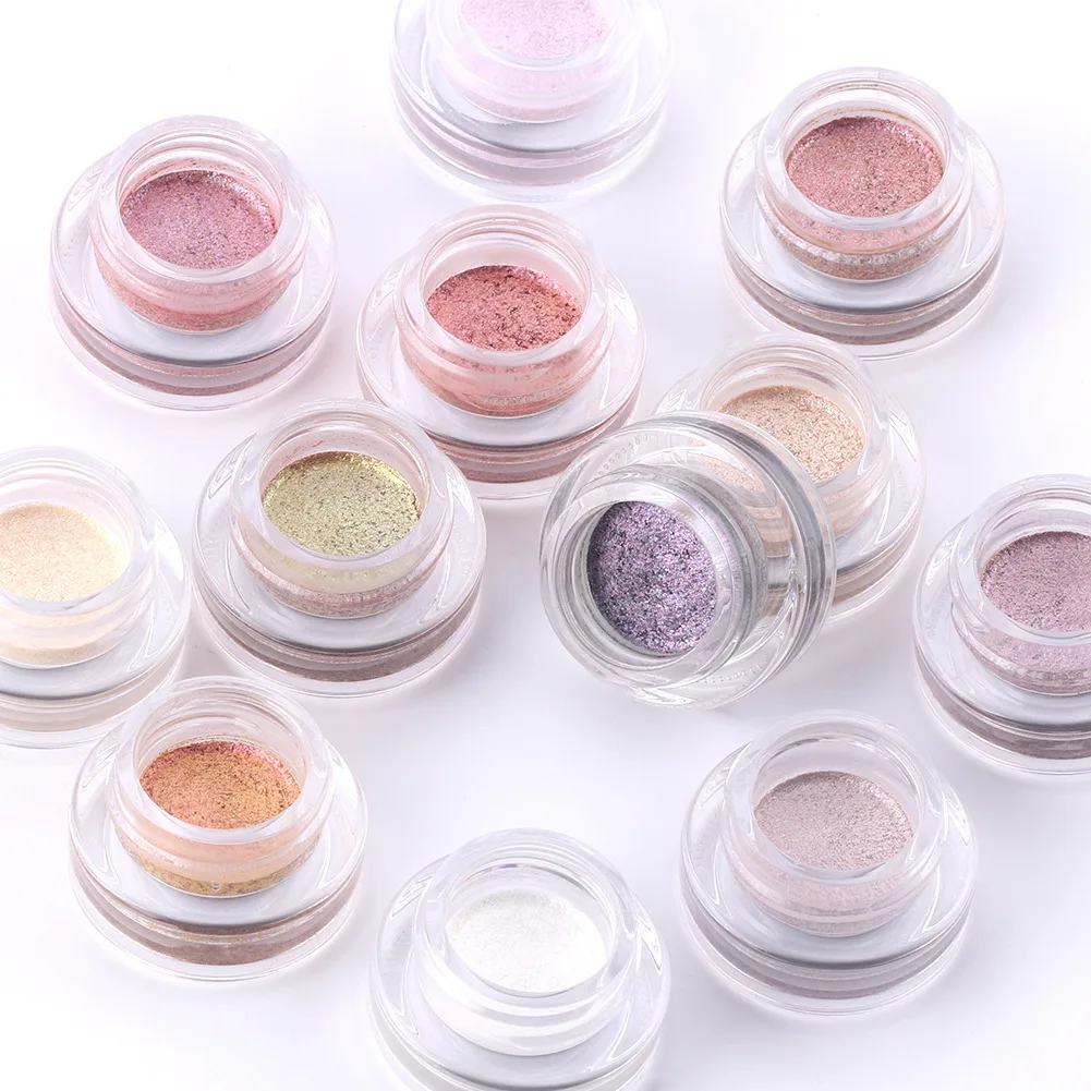 

MISS ROSE pearlescent matte eyeshadow glitter sequins domestic beauty makeup net red vibrato ins monochrome eyeshadow