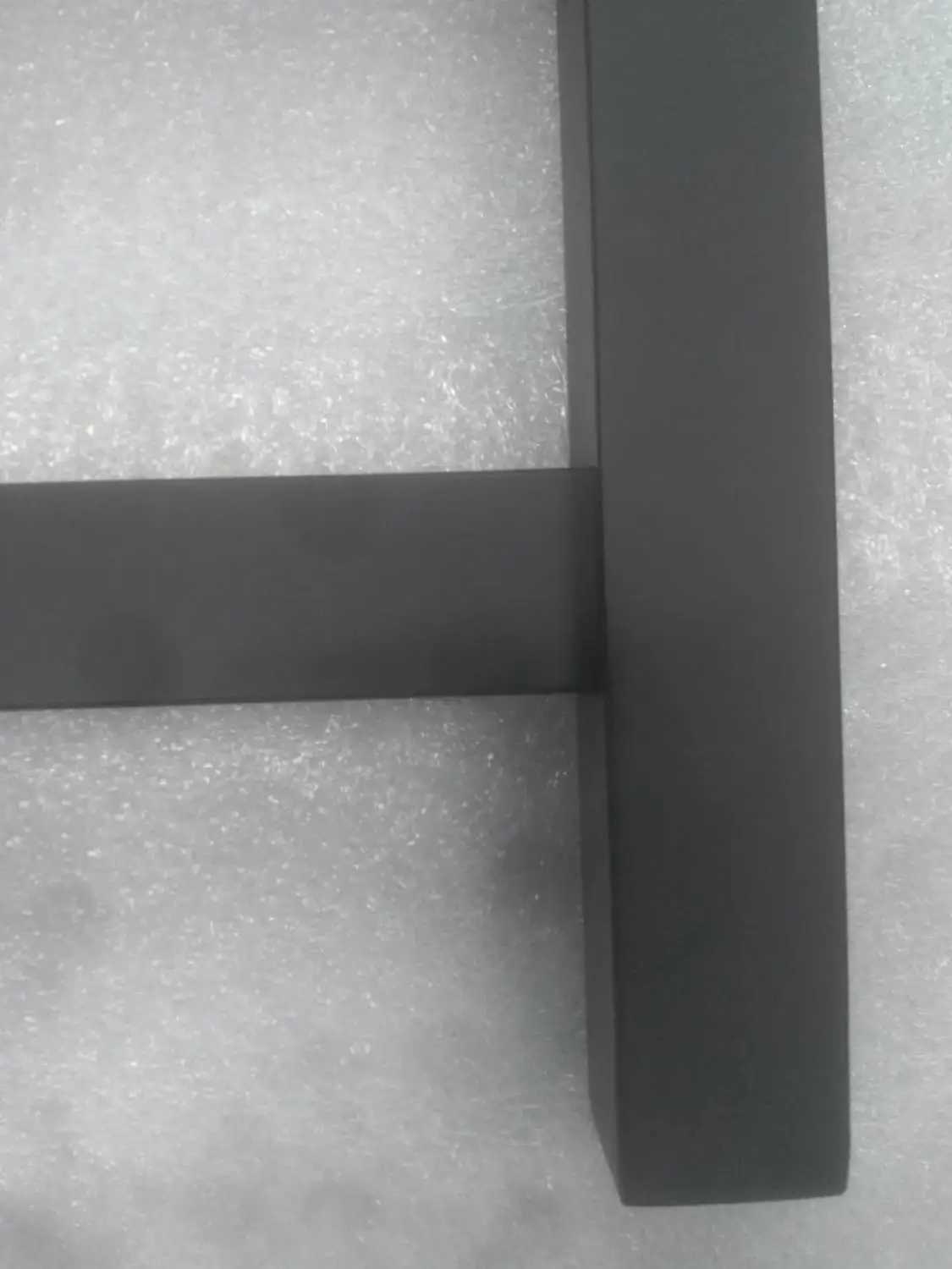 Популярный стиль из нержавеющей стали 304 матовая черная нагревательная вешалка