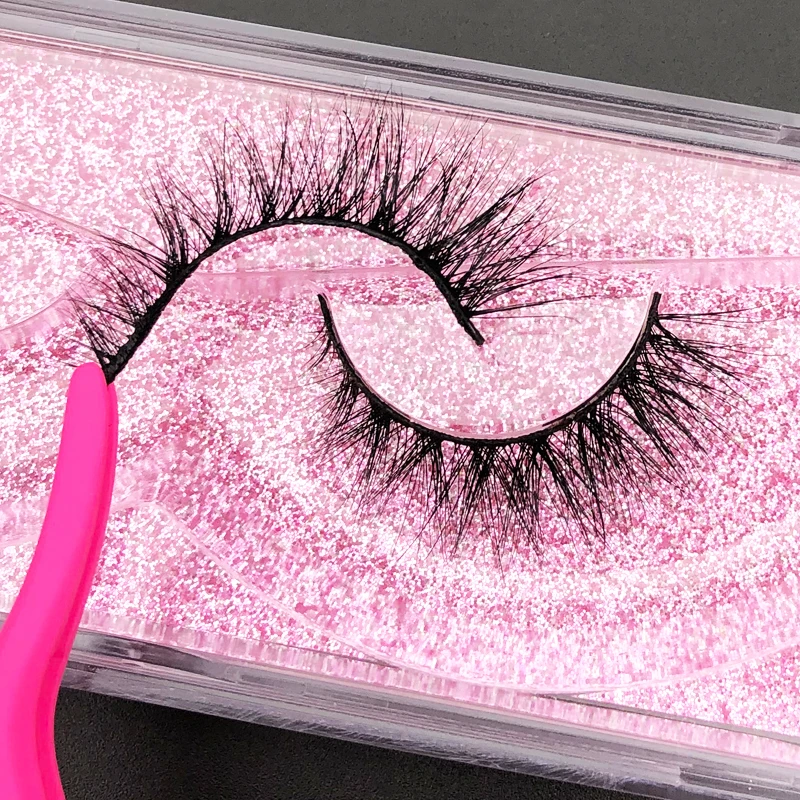 3D Мягкие норковые Накладные ресницы ручной работы пушистые длинные натуральные