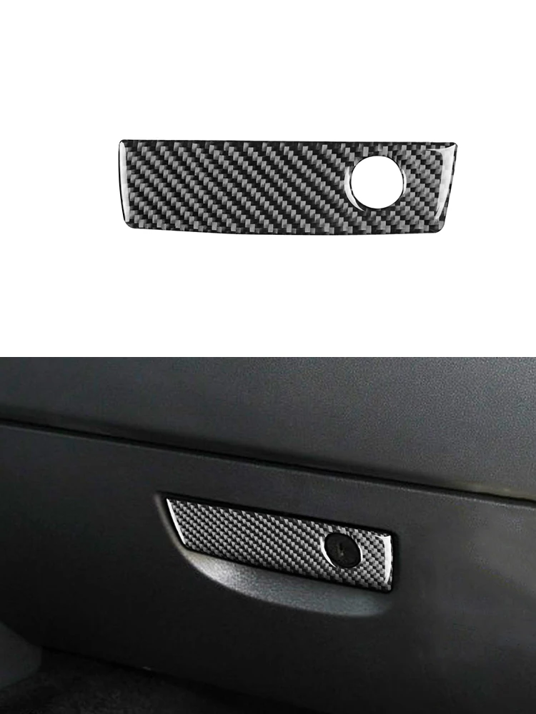 

Для Dodge Challenger 2008 2009 2010 2011 2012 2013 2014, черные наклейки из углеродного волокна, декоративные аксессуары для салона автомобиля