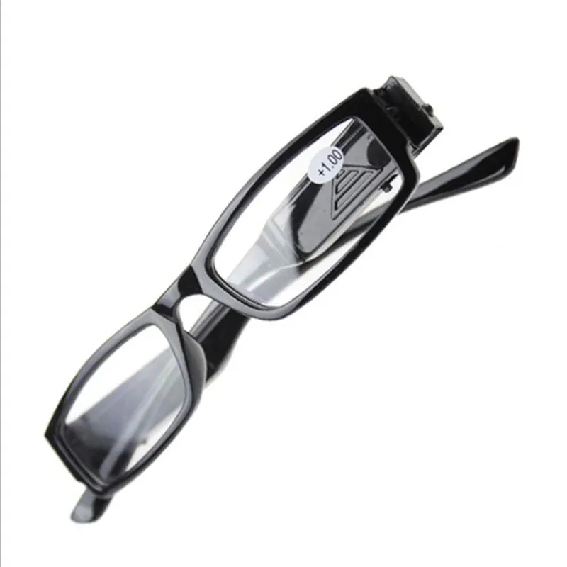 Несколько прочность светодиодные очки для чтения лупа газет диоптрий Ночная
