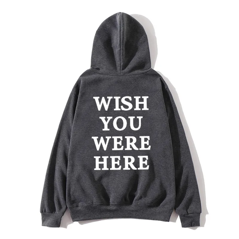 Трэвисс Скотт ASTROWORLD WISH YOU WAS HERE толстовки модные буквы ASTROWORLD Толстовка уличная Мужская Женская пуловер Толстовка