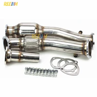 ss304 3 0 exhaust downpipe with 200 cpsi metallic catalyst for audi a3 s3 tt quattro mk1 1 8t 1998 2006