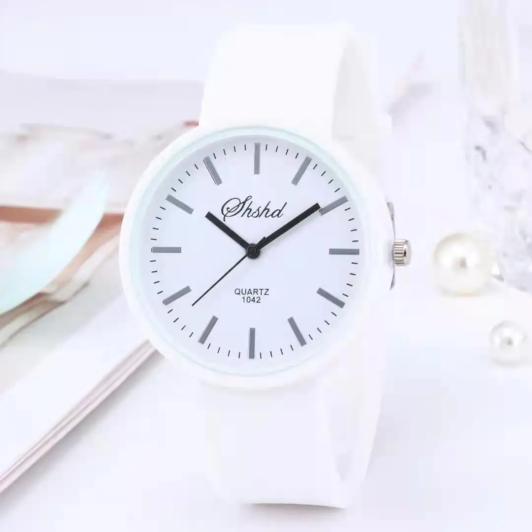 2021 new simple silicone brand wokai casual quartz watch women crystal silicone watches relogio feminino wrist watch hot sale free global shipping