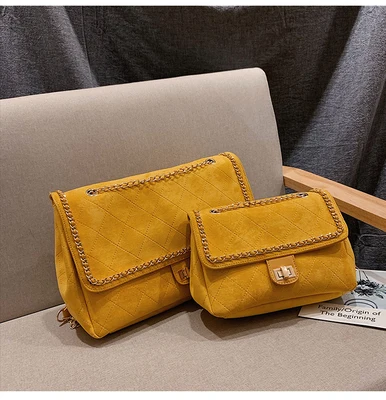 Женская сумка на цепочке Lingge вместительная сумка-мессенджер плечо для женщин