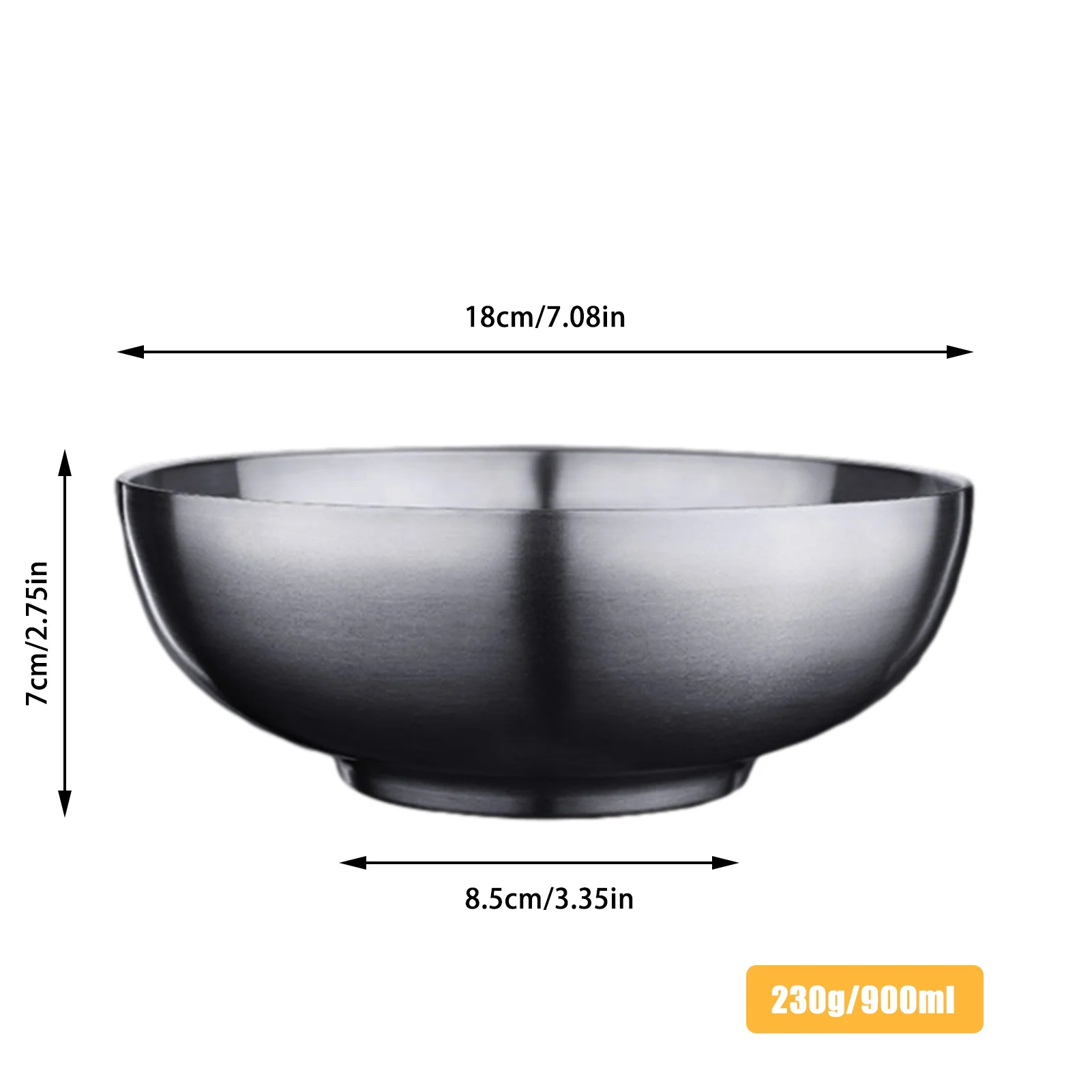 

Stainless Steel Noodle Bowl Heat Resistant Ramen Serving Bowls Mixing Bowls For Salad Cooking Baking