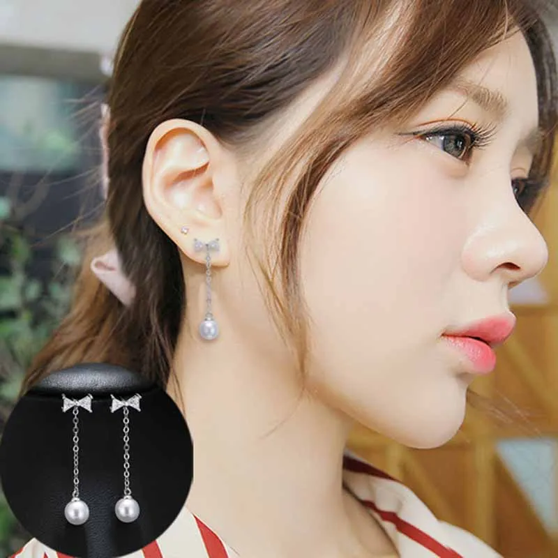 Высокое качество модные универсальные пресноводные жемчужины Серебро S925 пробы