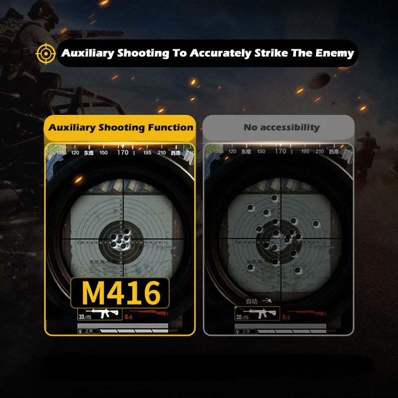 Беспроводной Bluetooth мобильный телефон PUBG контроллер Автоматическая непрерывная