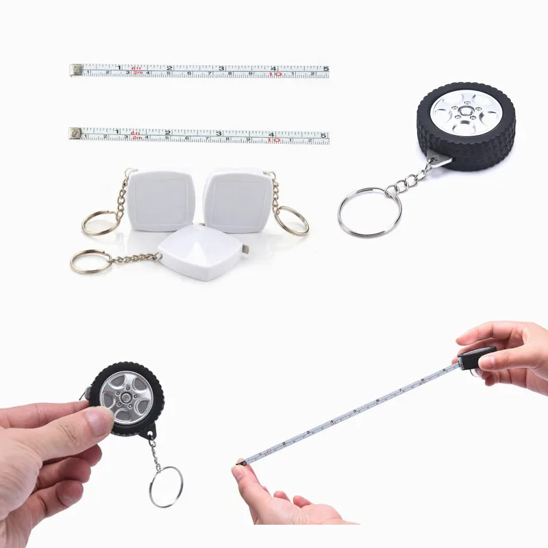 

1/1.5/2M Mini Measuring Tape Measures Portable Retractable Ruler Children Height Ruler Centimeter Inch Roll Tape Tool