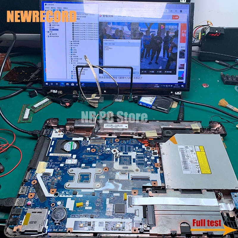 newrecord q5wvh la 7912p nby1111001 nb y1111 001 main board for acer e1 531 e1 571g v3 571g v3 571 laptop motherboard hm77 ddr3 free global shipping