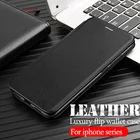 Чехол-книжка для iPhone 11 Pro Max, X, XS Max, XR, SE, 8766S Plus, кожаный