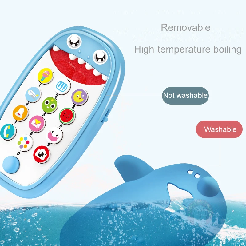 Детский телефон игрушка музыкальные игрушки для детей развивающая обучающая