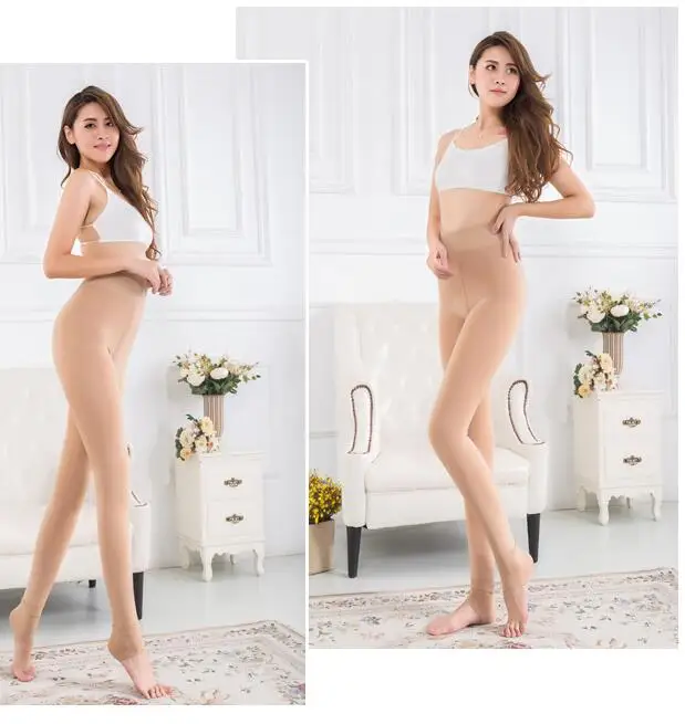 

New velvet thicken Elastic Woman Sexy Tights Winter Cashmere Pantyhose Casual Warm Faux Velvet Knitted Thick Slim stockings