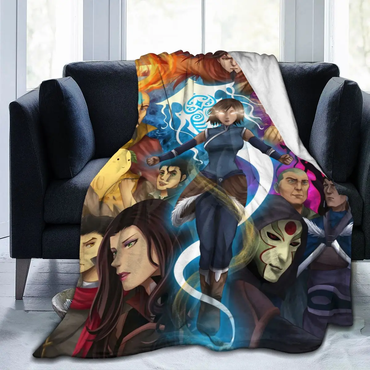 

Ultra Soft Sofa Blanket Cover Blanket Cartoon Cartoon Bedding Flannel plied Sofa Bedroom Decor for Children and Adults 07