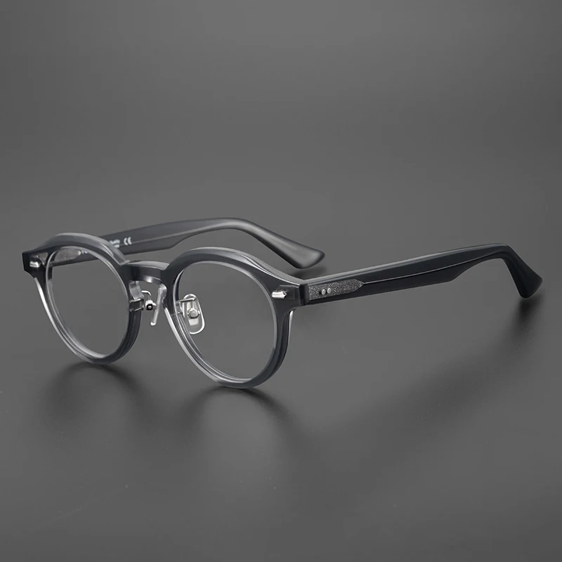

Vintage Round Acetate Glasses Frame Men Prescription Myopia Eyeglasses for Women Japan Handmade Retro Optical Eyewear oculos