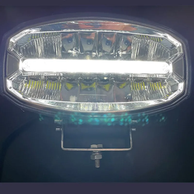 Светодиодные фары дальнего света DRL 1 шт. 9 дюймов 45 Вт 10-30 в передние