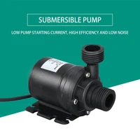 dc 24v lift 5m 800lh brushless motor submersible water pump portable mini quiet aquarium fountain filter fish pond tank pump