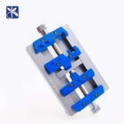 Держатель для пайки печатной платы MJ K23 с двумя валами для ремонта iPhone, материнской платы, приспособление для пайки и ремонта Samsung, инструменты для сварки и ремонта