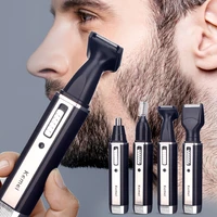 4 in 1 electric nose hair trimmer ear nose trimer hair remover eyebrow beard shaver razor clipper face shaving cutting machine