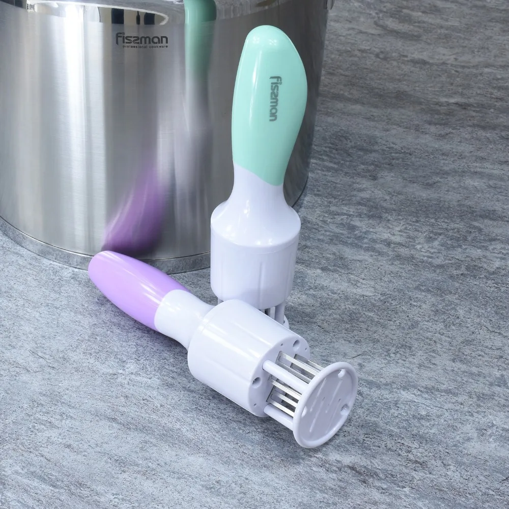 FISSMAN мясо TenderizerUltra лезвия из нержавеющей стали кухонный инструмент для стейка