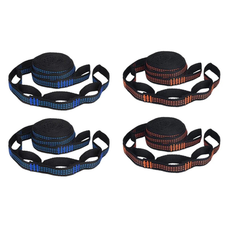 

2 Pcs 5-Ring High Load-Bearing Hammock Straps for Home Outdoor