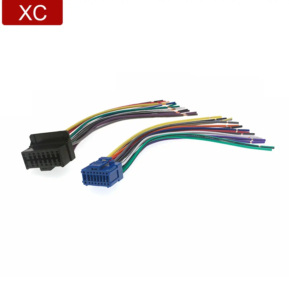 

16 Pin Car ISO Power Wire Stereo Radio Wiring Harness Connector Adaptor Cable for Pioneer DEH P-series 2350 2003