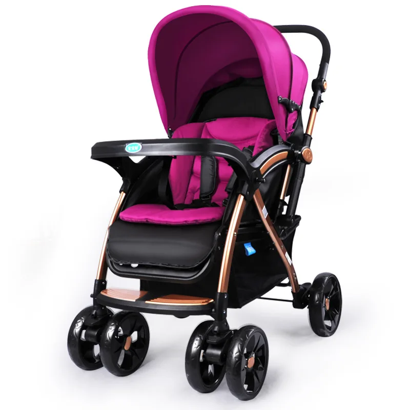 Детская коляска с высокой посадкой детская портативная складная обеденная