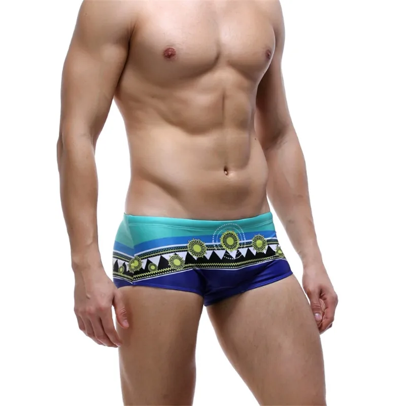 Новые Купальники сексуальный мужской купальник плавки с низкой талией боксеры