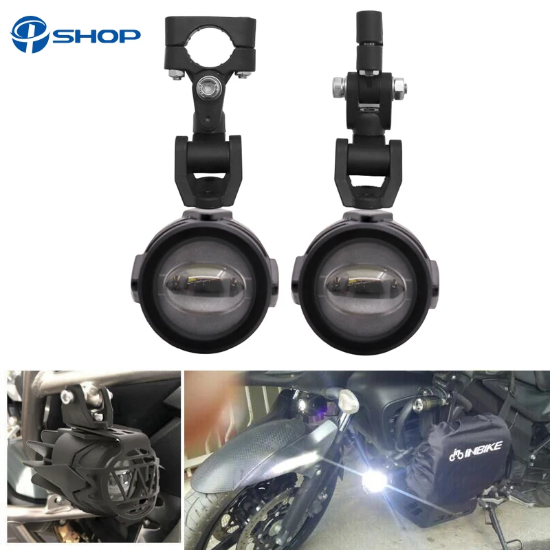 

Передние кронштейны, противотуманные фары для светодиодных фасветильник дальнего света, для BMW R 1200 GS Adventure LC 2014 2015 2016, запчасти для мотоцикло...