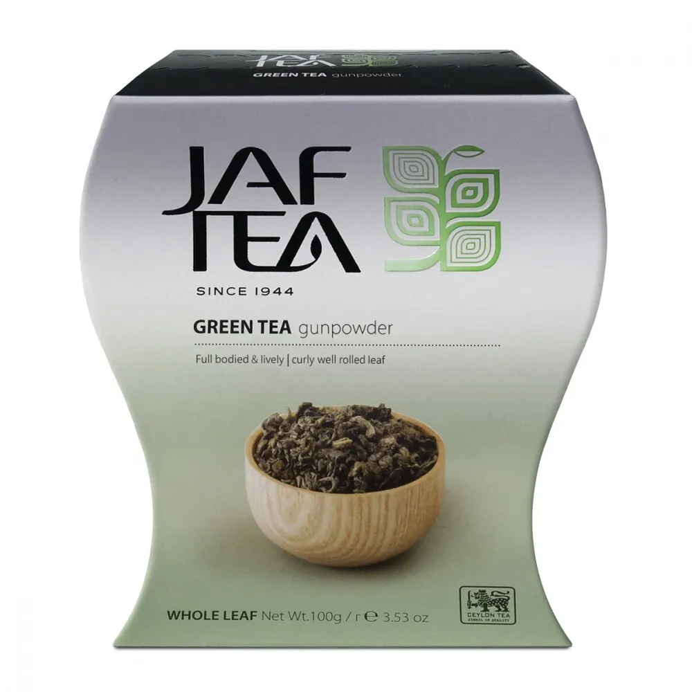 Чай Jaf Tea &quotGunpowder&quot зеленый 100 гр | Продукты