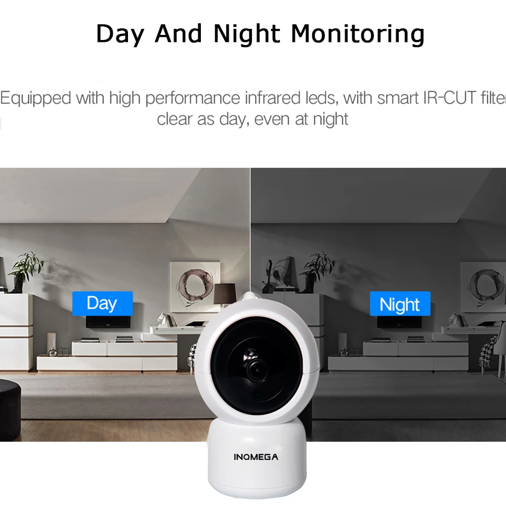 1080 P nube IP inteligente Auto Seguimiento de la vigilancia seguridad del hogar humano CCTV red Mini Wifi Cam| |