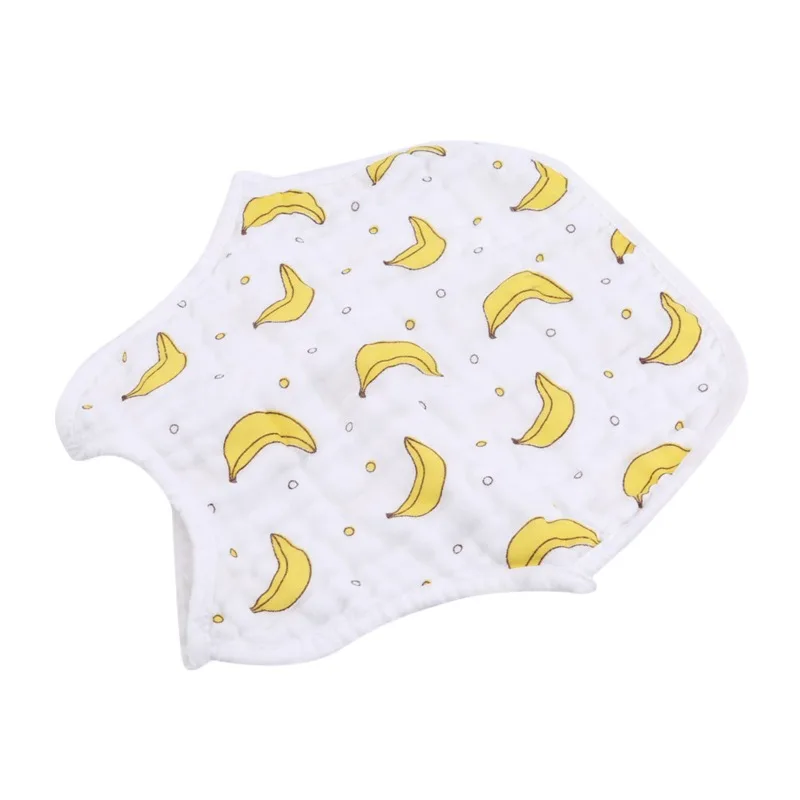

1PC Soft Baby Bibs Cute Cartoon Pattern Toddler Baby Waterproof Saliva Towel Cotton U-Shape Infant Cloths Feeding Tool