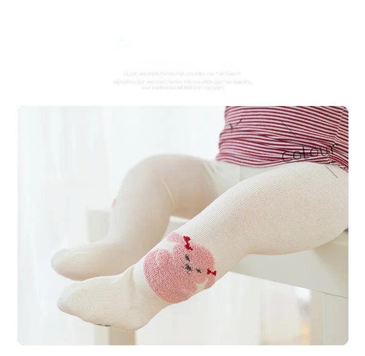 Детские трикотажные хлопковые колготки для девочек | Мать и ребенок