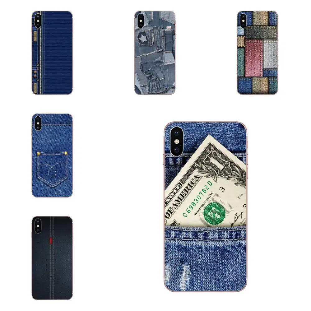 Голубой джинс деним для Galaxy J1 J2 J3 J330 J4 J5 J6 J7 J730 J8 2015 2016 2017 2018 mini Pro мягкие чехлы