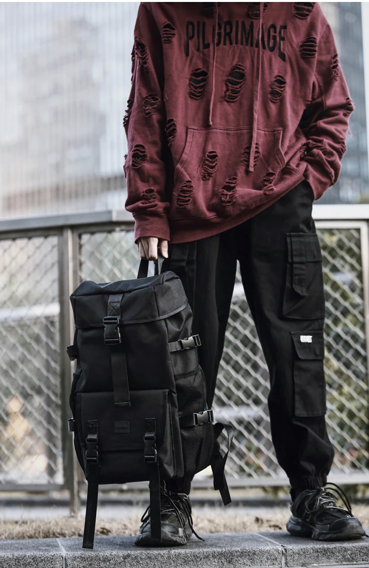 

PB3705 2020 new college students female super fire backpack male large capacity super large backpack