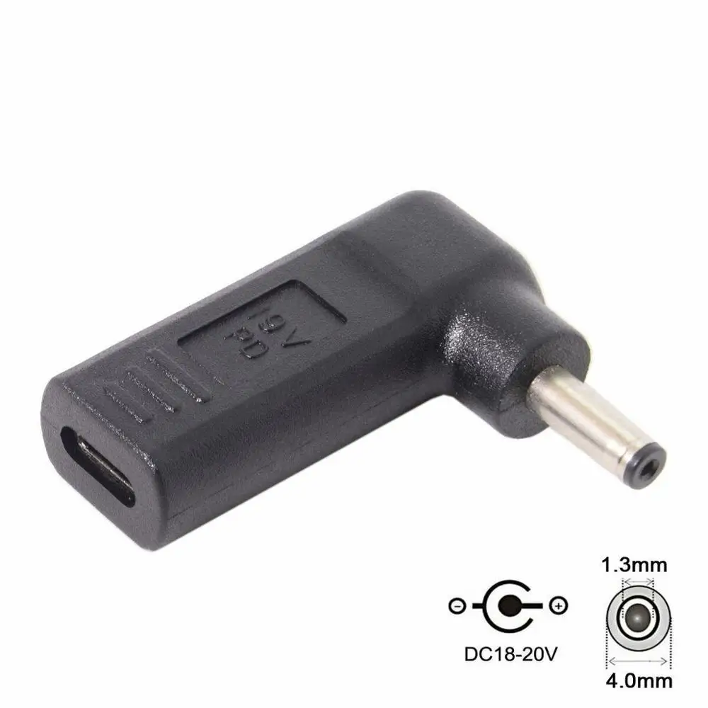 Адаптер BAAQII USB 3 1 Type C к DC 18-20 в эмулятор PD триггер под углом 90 градусов простой