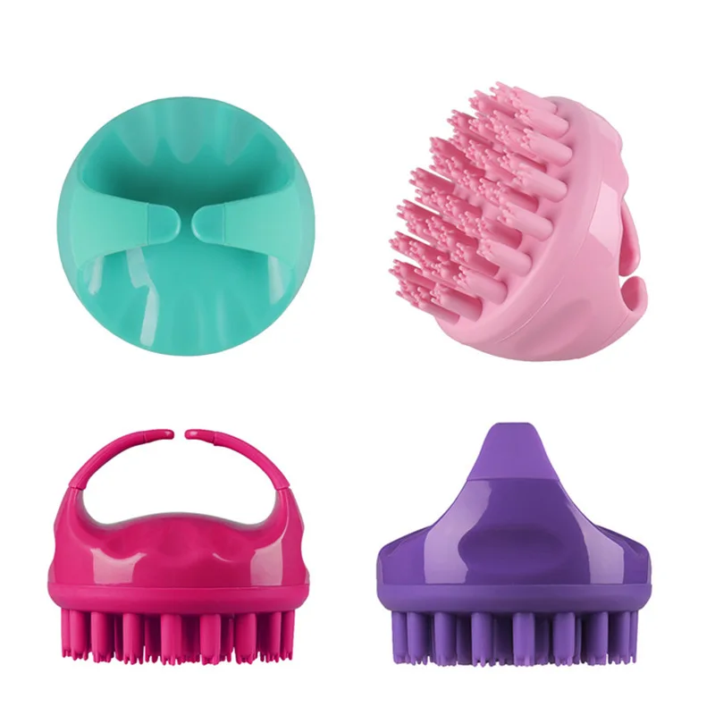 Upgraded Hair Scalp Massager Shampoo Brush for Shower Dandruff Removal Soft Silicone Care Comb Cleaning | Дом и сад