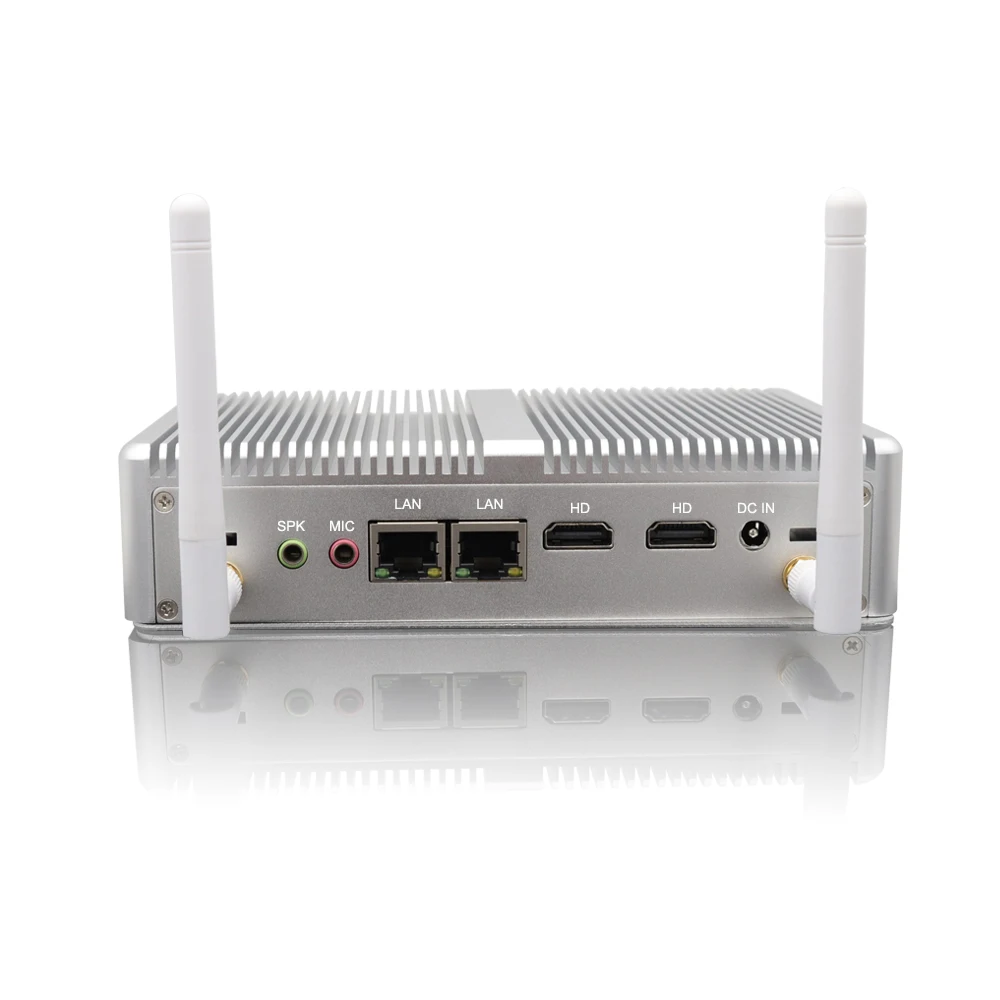 Мини компьютер Eglobal Nuc без вентилятора Windows 10 фрезерный маршрутизатор pfSense OpenVPN Intel
