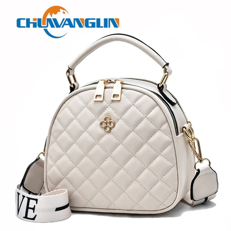 

Модные миниатюрные сумки Chuwanglin для женщин, сумка через плечо, клетчатая сумка из искусственной кожи, маленькие мессенджеры на молнии, 6291112