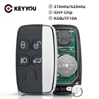 Смарт-пульт дистанционного управления KEYYOU для Land Rover Discovery Freelander Range Rover Sport Evoque 315 МГц 434 МГц ID49 HITAG PRO