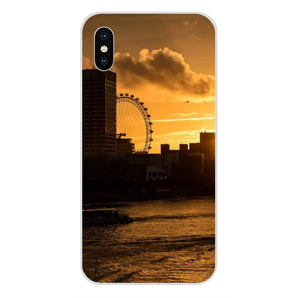 С городским пейзажем Лондона для Huawei NOVA 2 V20 Y3II Y5 Y5II Y6 Y6II Y7 Y9 G8 G9 GR3 GR5 GX8 Prime 2018 2019 |