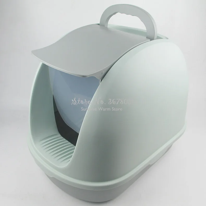 Портативная креативная раковина для кошачьего туалета полностью закрытый