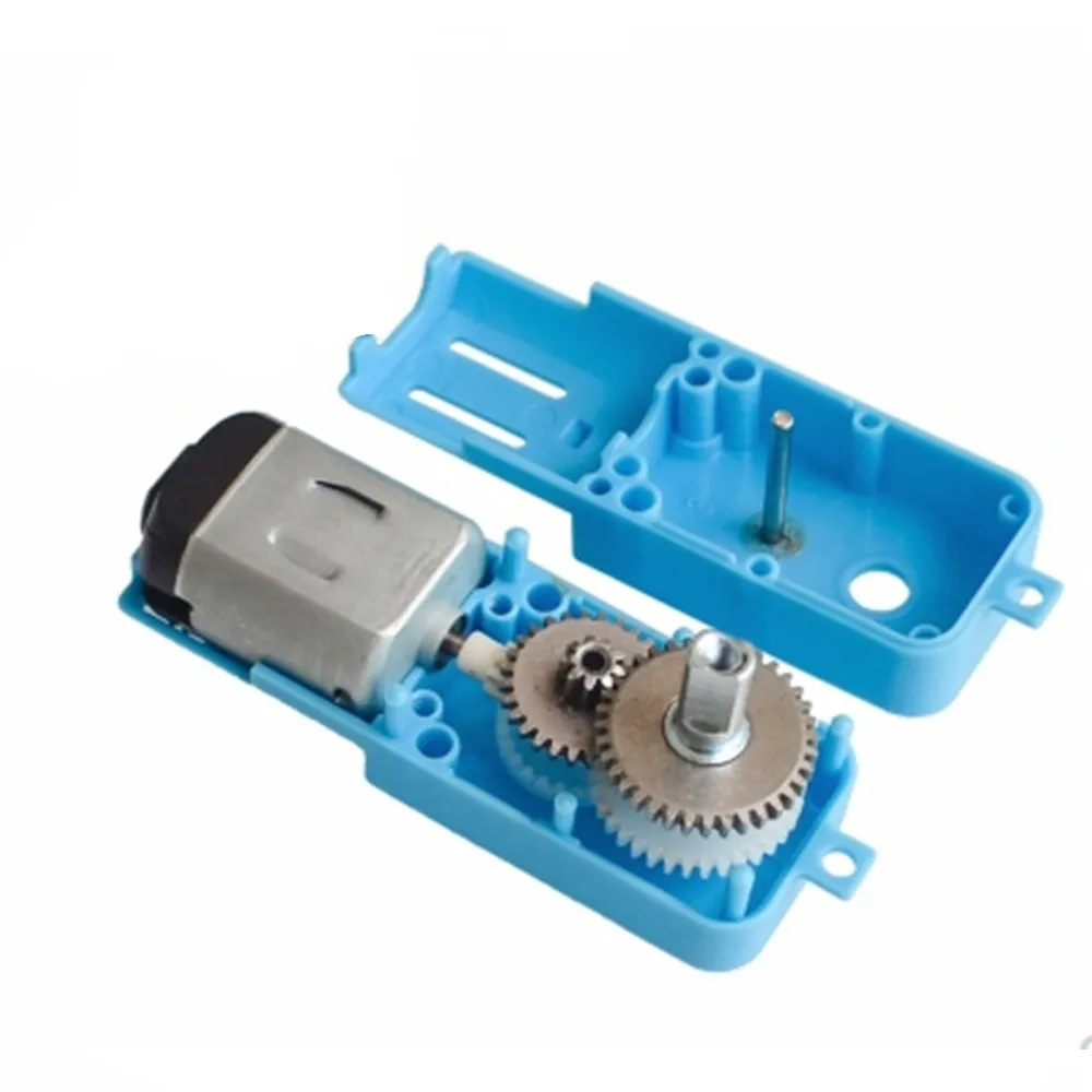 Металлическая Шестерня робот Интеллектуальный автомобиль редуктор ed двигатель