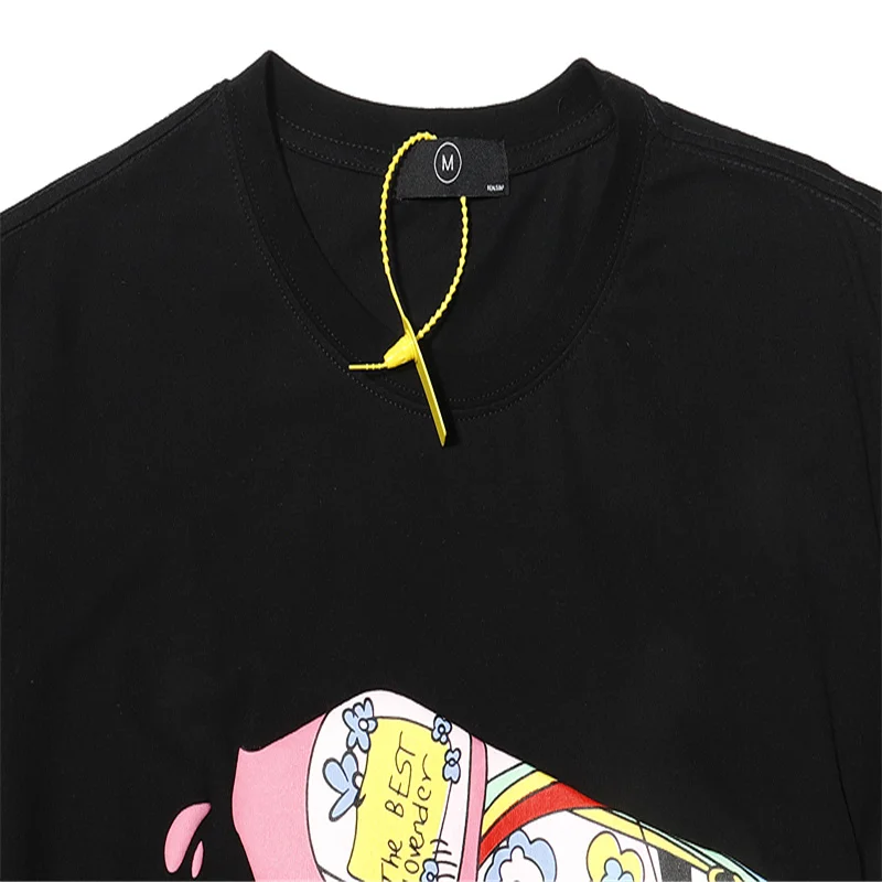 Футболка CPFM 21ss с коротким рукавом стерео-футболка из пенопласта принтом