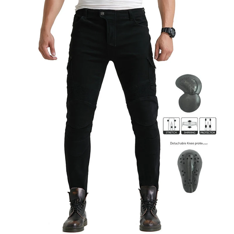 

New Pants Motorcycle Pants Men's Motorcycle Jeans Protective Gear Riding Travel Motorcycle Trousers Off-Road Pants Moto Pants