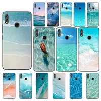 yndfcnb beautiful sea waves phone case for huawei honor 8x 8a 9 10 20 lite 30pro 7c 7a 10i 20i