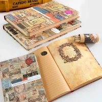 2022 new portable creative notebook retro journal drawing exquisite diary book unique appearance design office work