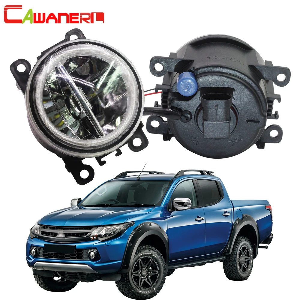 Cawanerl для Mitsubishi Triton ML MN 2006 2015 автомобиля 4000LM светодиодные лампы противотуманного
