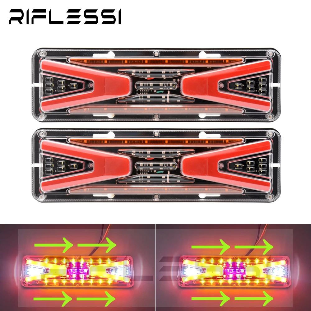 Задний фонарь для грузовика прицепа 2 шт 12 В 24 | Автомобили и мотоциклы